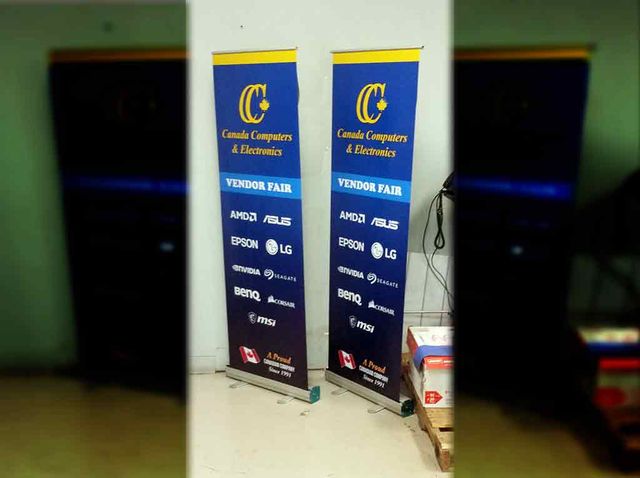 Trade show roll-ups