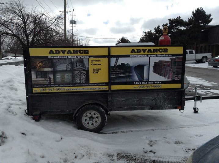 Trailer — a billboard on wheels